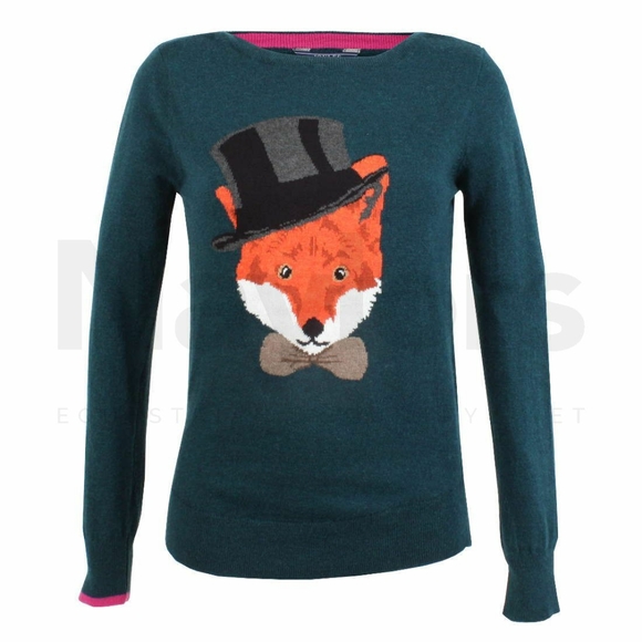 Joules Marsha Intarsia Knitted Dark 